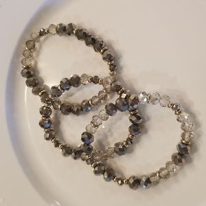 Set of 3 Stretch Bracelets